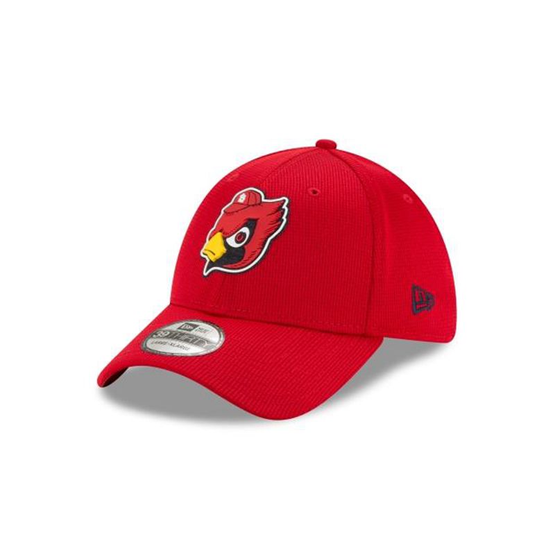 MLB St. Louis Cardinals Clubhouse Collection 39Thirty Stretch Fit (FSM8487) - Red New Era Caps